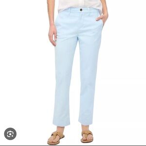 J. Crew Light Blue High-Rise Girlfriend Chino, NWT, size 6